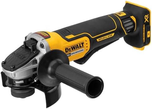DEWALT 20V MAX* Angle Grinder Tool Cordless Brushless, 4 1/2 Inch, with Paddle