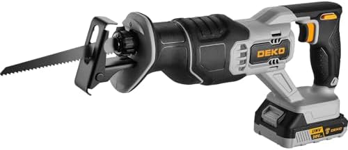 Cordless Reciprocating Saw: DEKOPRO 20V Lithium Ion Power Reciprocating Saw