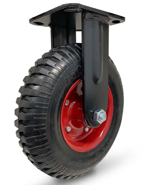 Grip 42089 206mm 235kg Rubber Wheel Steel Core Fixed Castor