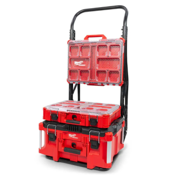 MILWAUKEE PACKOUT™ 4 PIECE TROLLEY STORAGE SYSTEM 48228425 48228430